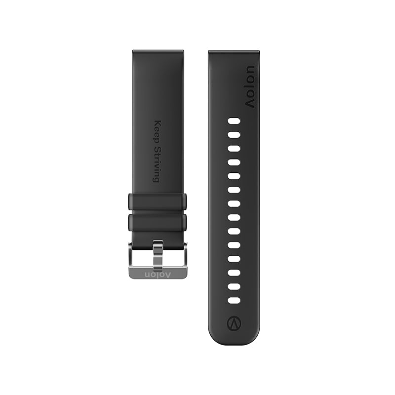 Aolon 22mm siliconen band - Aolon